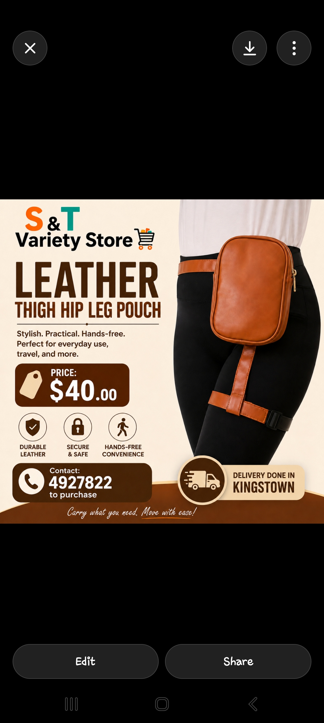 Carnival waist bag