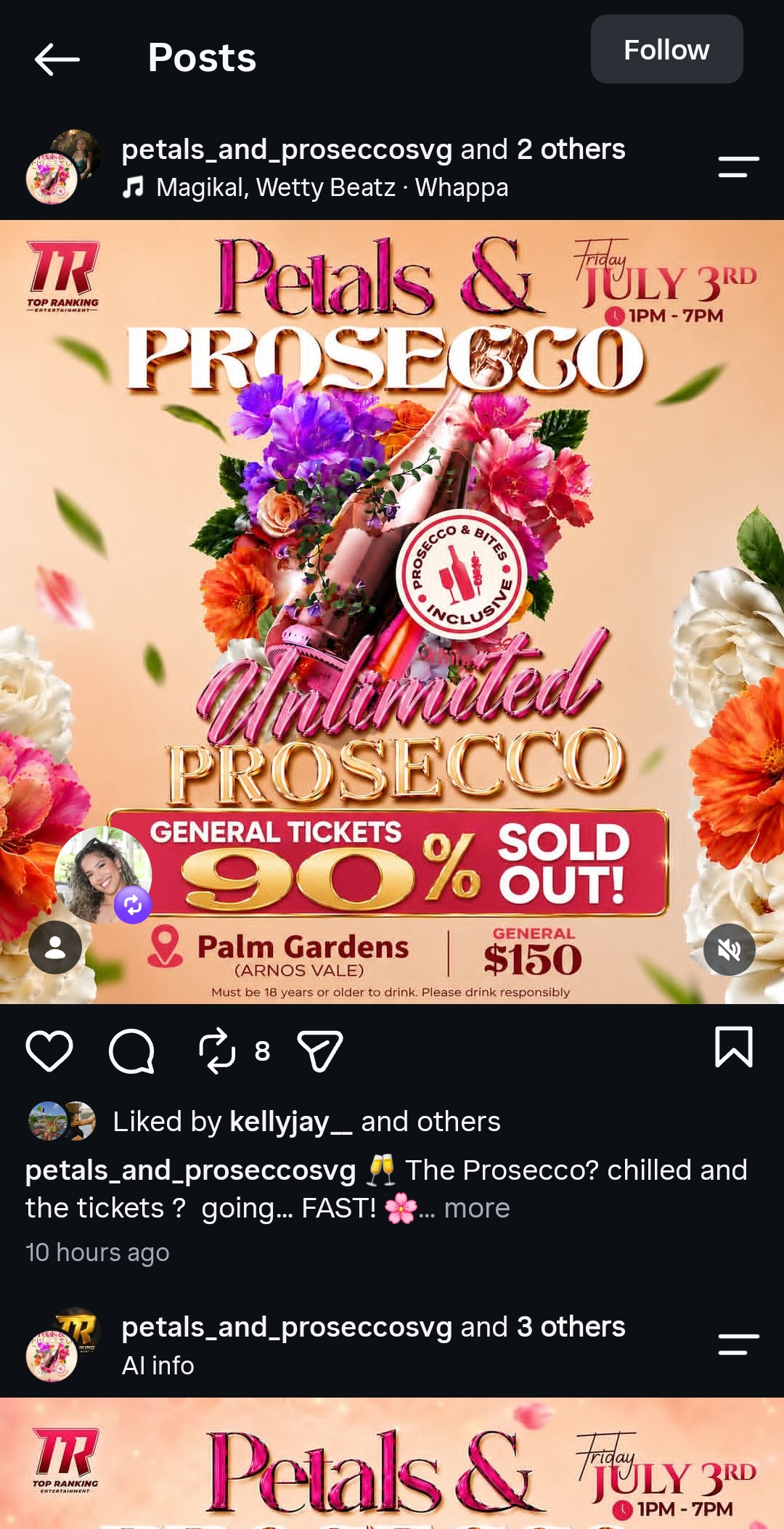 Petals and Prosecco